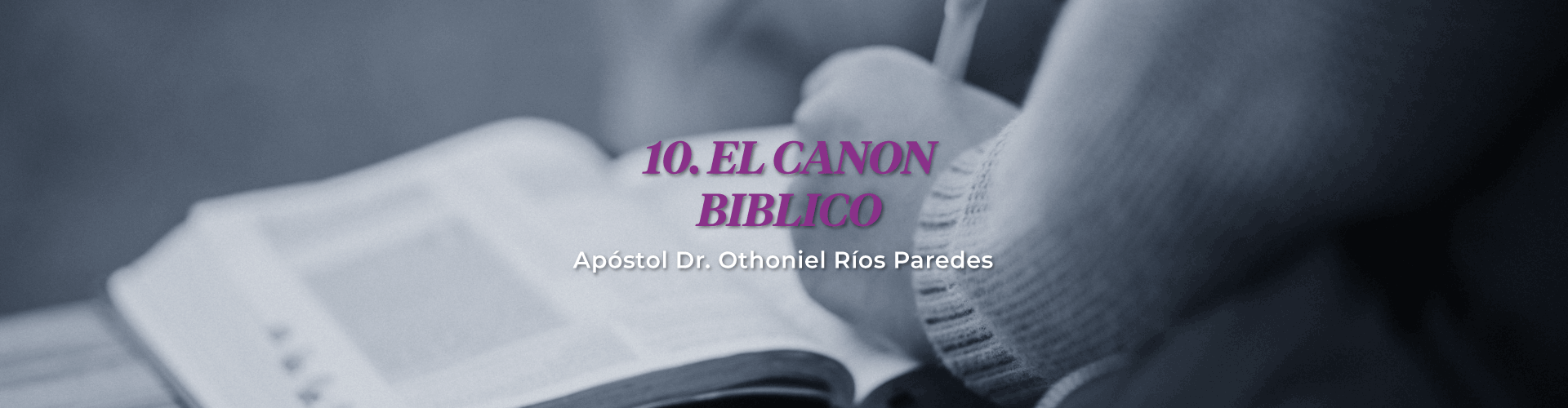 El Canon Biblico