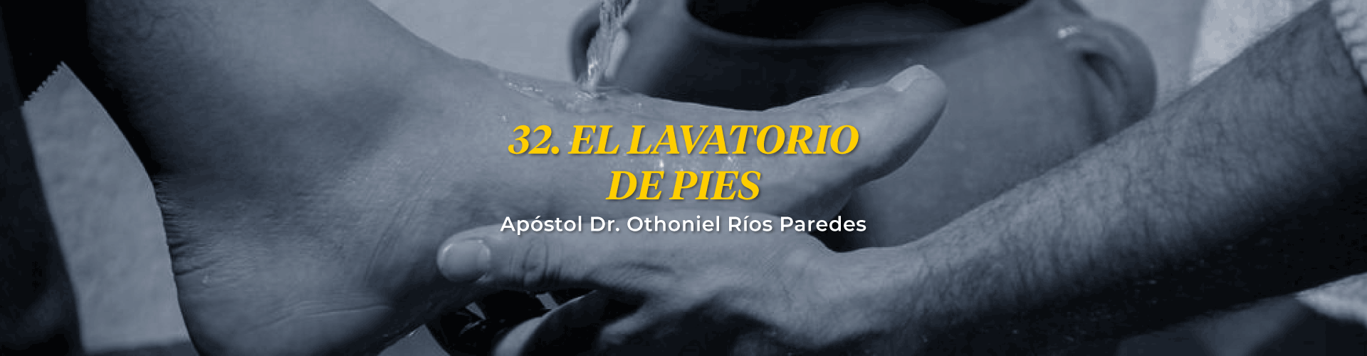 El Lavatorio De Pies