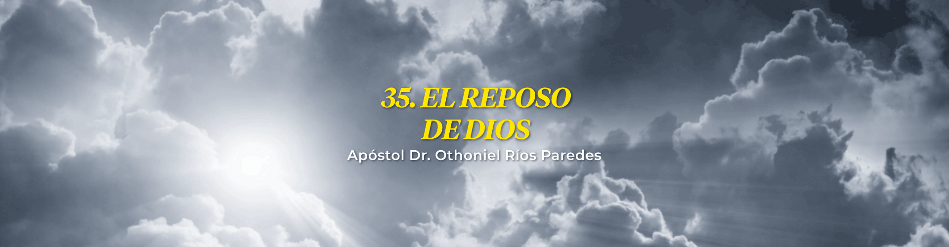 El Reposo De Dios