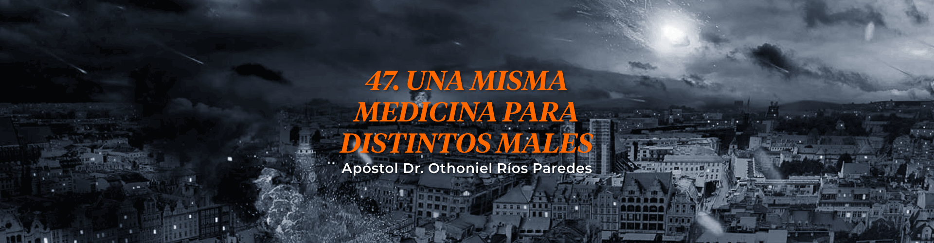 Una Misma Medicina Para Distintos Males