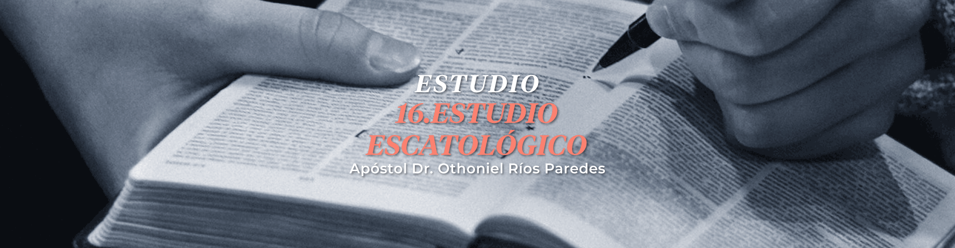 Estudio Escatologico