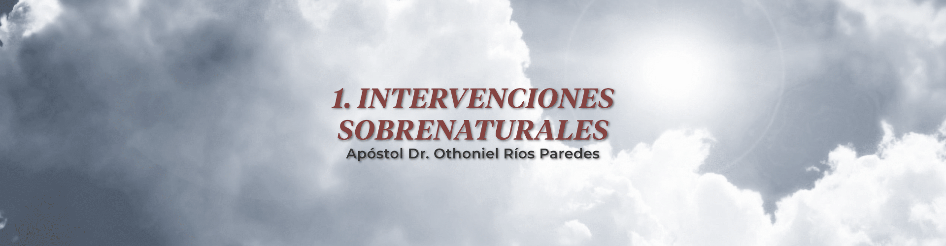 Intervenciones Sobrenaturales