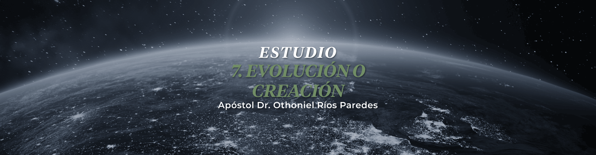 Evolución o Creación